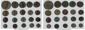 ANCIENT LOTS. Roman Provincial. Lot of twenty (20) AE issues. Good-Fine. Includes: Twenty AE issues, various rulers, cities, and types. Total of twent...
