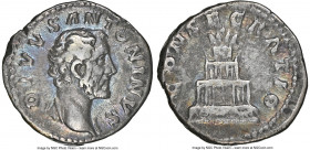 ANCIENT LOTS. Roman Imperial. Lot of five (5) AR denarii. NGC Fine-VF, edge scuff, edge cut, brushed. Includes: Five Roman Imperial AR denarii, differ...