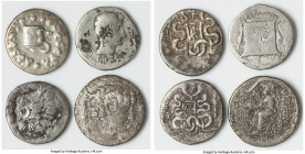 ANCIENT LOTS. Mixed. Lot of four (4) AR issues. Fine-Choice Fine. Includes: Four AR issues, various issuers, dates and themes. Total of four (4) coins...