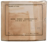 Lot
Indien. 1 Stück 2 Coin Satz 1985, Indira Gandhi, Bomby Mint, KM Y 150, 151 (Ag + Ni.). stgl