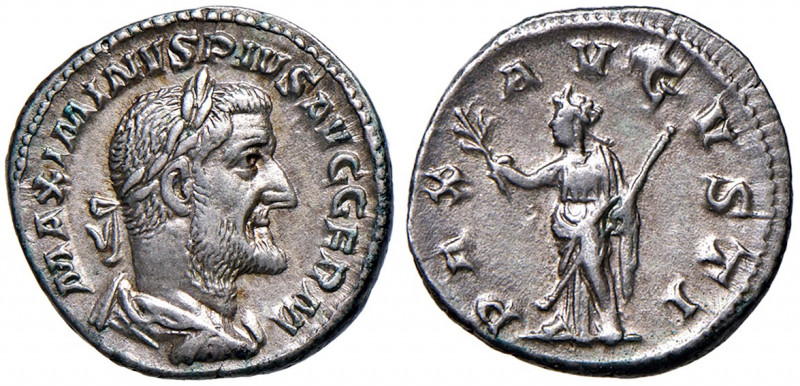 Maximinus I. Thrax 235 - 238
Römisches Kaiserreich. Denarius, 236-238 n. Chr.. A...
