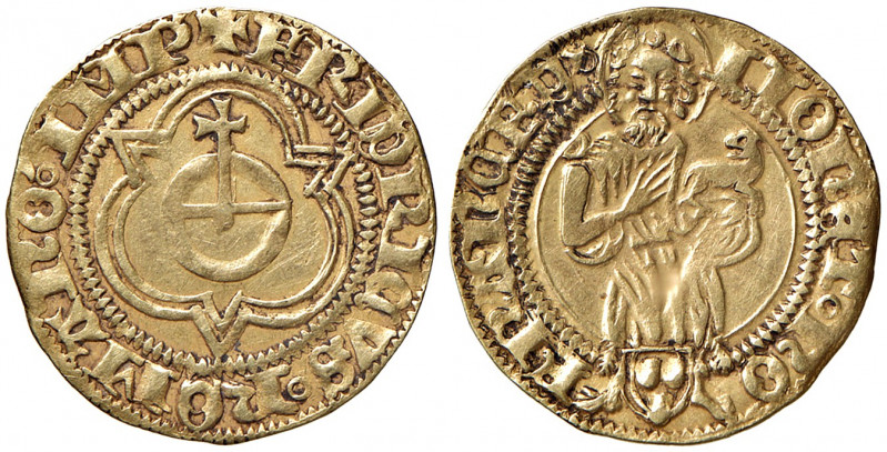 Friedrich III. von Habsburg 1440 - 1493
Deutschland, Frankfurt am Main. Goldguld...