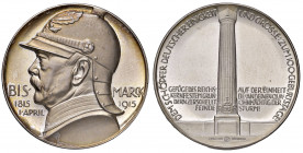 Ag-Medaille, 1915
Deutschland, Kaiserreich 1871 - 1918. Bismarck, Fürst Otto von 1815-1898 , 100. Geburtstag. Brustbild in Uniform mit Pickelhaube nac...