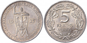 5 Mark, 1925 A
Deutschland, Weimarer Republik 1919 - 1933. Berlin. 25,15g
J. 322
stgl
