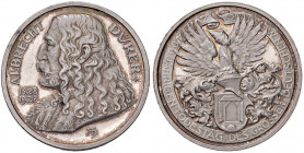Ag-Medaille, 1928
Deutschland, Weimarer Republik 1919 - 1933. auf den 400 Jährigen Todes Tag Albrecht Dürer, Brustbild nach links, davor Lebensdaten /...
