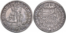 Erzherzog Leopold V. 1619 - 1626 - 1632
1/2 Taler, 1632. Hall
14,21g
M./T. 467, Enz 294
ss/vz
