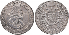 Ferdinand III. 1637 - 1657
Taler, 1641. Wien
28,52g
Her. 371a
ss/vz