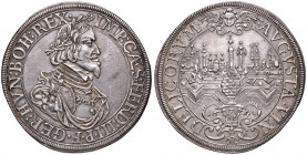 Ferdinand III. 1637 - 1657
Taler, 1641. mit Titel Ferdinand III.
Augsburg
29,22g
Dav. 5039, Forster 286
vz