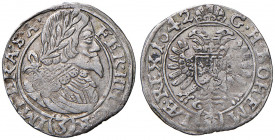 Ferdinand III. 1637 - 1657
3 Kreuzer, 1642. Prag
1,54g
Her. 743
win. Zainende
ss/ss+