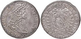 Leopold I. 1657 - 1705
Taler, 1670. Wien
28,55g
Her. 587
ss/vz
