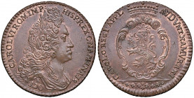 Karl VI. 1711 - 1740
Cu - Jeton, 1717. Naumur
9,80g
Dugnolle 4864, Bingen 55
stgl