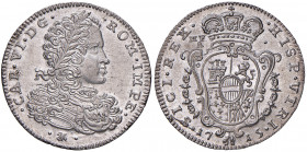 Karl VI. 1711 - 1740
20 Grana, 1715 IM / MFA. Neapel
4,44g
KM 133
stgl