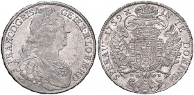 Franz I. Stephan 1745 - 1765
Taler, 1759 KB. Kremnitz
28,04g
Her. 175
f.vz/vz