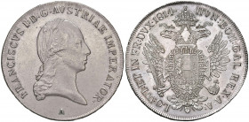 Franz I. 1806 - 1835
Taler, 1814 A. Wien
28,14g
Fr. 133
vz