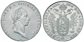 Franz I. 1806 - 1835
Taler, 1825 B. Kremnitz
28,05g
Fr. 183
f.vz/vz