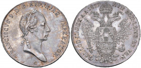 Franz I. 1806 - 1835
Taler, 1827 C. Prag
28,19g
Fr. 192
vz/f.stgl