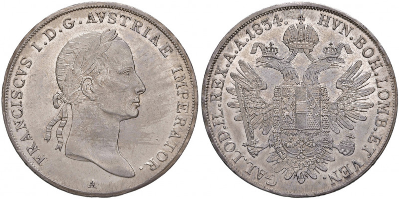 Franz I. 1806 - 1835
Taler, 1834 A. Wien
28,10g
Fr. 203
f.vz/vz