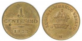 Franz I. 1806 - 1835
1 Centesimo, 1822 M. Mailand
1,71g
Fr. 680
stgl