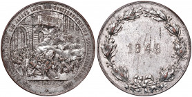 Ferdinand I. 1835 - 1848
Br-Medaille, 1848. auf die österr. Sozialdemokratie für die Freiheitskämpfer der Revolution vor 50 Jahren, vom 13. März 1848....