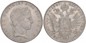 Ferdinand I. 1835 - 1848
Taler, 1841 A. Wien
28,12g
Fr. 768
vz+