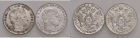 Ferdinand I. 1835 - 1848
Lot. 2 Stück 3 Kreuzer 1836 / 40 A, Wien.
a. ca 1,66g
ss/vz