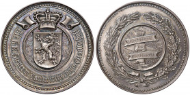Franz Joseph I. 1848 - 1916
Ag-Medaille, o.Jahr (um 1880-1890). der Steyermärkischen Landwirtschaftsgesellschaft. Gekrönter Pantherschild, Spruchband ...