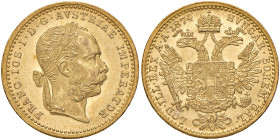 Franz Joseph I. 1848 - 1916
Dukat, 1874. Wien
3,50g
Fr. 1233
f.stgl