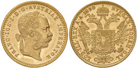 Franz Joseph I. 1848 - 1916
Dukat, 1890. Wien
3,50g
Fr. 1249
f.stgl/stgl