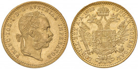 Franz Joseph I. 1848 - 1916
Dukat, 1893. Wien
3,50g
Fr. 1252
vz/vz+