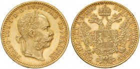 Franz Joseph I. 1848 - 1916
Dukat, 1896. Wien
3,50g
Fr. 1255
f.stgl/stgl