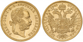 Franz Joseph I. 1848 - 1916
Dukat, 1901. Wien
3,50g
Fr. 1260
f.stgl/stgl
