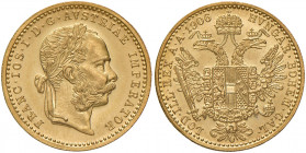 Franz Joseph I. 1848 - 1916
Dukat, 1906. Wien
3,50g
Fr. 1265
f.stgl/stgl