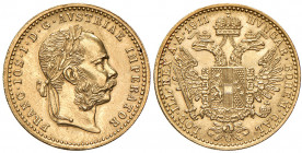Franz Joseph I. 1848 - 1916
Dukat, 1911. Wien
3,51g
Fr. 1270
vz/vz+