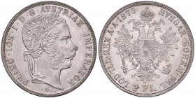 Franz Joseph I. 1848 - 1916
2 Gulden, 1871 A. Wien
24,76g
Fr. 1369
vz/stgl