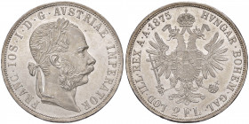 Franz Joseph I. 1848 - 1916
2 Gulden, 1875. Wien
24,71g
Fr. 1374
f.stgl