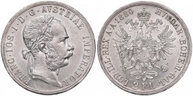Franz Joseph I. 1848 - 1916
2 Gulden, 1880. Wien
24,71g
Fr. 1379
f.stgl