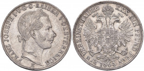 Franz Joseph I. 1848 - 1916
Vereinstaler, 1864 V. Venedig
18,50g
Fr. 1420
ss
