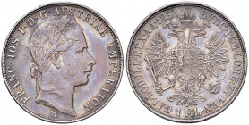 Franz Joseph I. 1848 - 1916
1 Gulden, 1858 M. Mailand
12,33g
Fr. 1449
ss