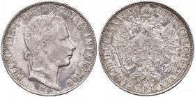 Franz Joseph I. 1848 - 1916
1 Gulden, 1859 M. Mailand
12,30g
Fr. 1454
f.ss/ss