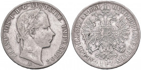 Franz Joseph I. 1848 - 1916
1 Gulden, 1861 B. Kremnitz
12,27f
Fr. 1461
f.ss