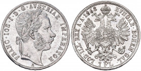 Franz Joseph I. 1848 - 1916
1 Gulden, 1868 A. Wien
12,41g
Fr. 1487
ss/f.vz