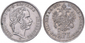 Franz Joseph I. 1848 - 1916
1/4 Gulden, 1871 A. Wien
5,34g
Fr. 1552
vz/stgl