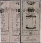 1000 Gulden - fl., 01.08.1796
Österreich. Formular A5. Richter R. Papiergeld Spezialkatalog Österreich 1759 - 2010, 29
II-