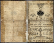 25 Gulden, 01.01.1800
Österreich. Richter R. Papiergeld Spezialkatalog Österreich 1759 - 2010, 34. repariert, kl. Loch
V