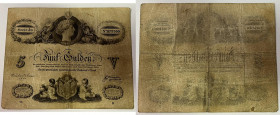 5 Gulden, 01.01.1841
Österreich. Richter R. Papiergeld Spezialkatalog Österreich 1759 - 2010, 71. III-