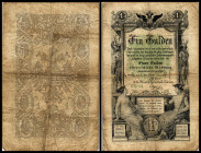 1 Gulden - fl., 07.07.1866
Österreich. Richter R. Papiergeld Spezialkatalog Österreich 1759 - 2010, 138. VI