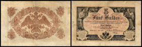 5 Gulden, 07.07.1866
Österreich. Richter R. Papiergeld Spezialkatalog Österreich 1759 - 2010, 139. repariert
III-