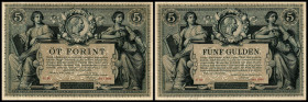 5 Gulden, 01.01.1881
Österreich. Richter R. Papiergeld Spezialkatalog Österreich 1759 - 2010, 144. II