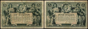 5 Gulden - fl., 01.01.1881
Österreich. Richter R. Papiergeld Spezialkatalog Österreich 1759 - 2010, 144. III-