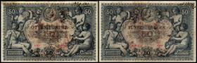 50 Gulden - fl., 01.01.1884
Österreich. falso. Richter R. Papiergeld Spezialkatalog Österreich 1759 - 2010, 146
Stockflecken
III